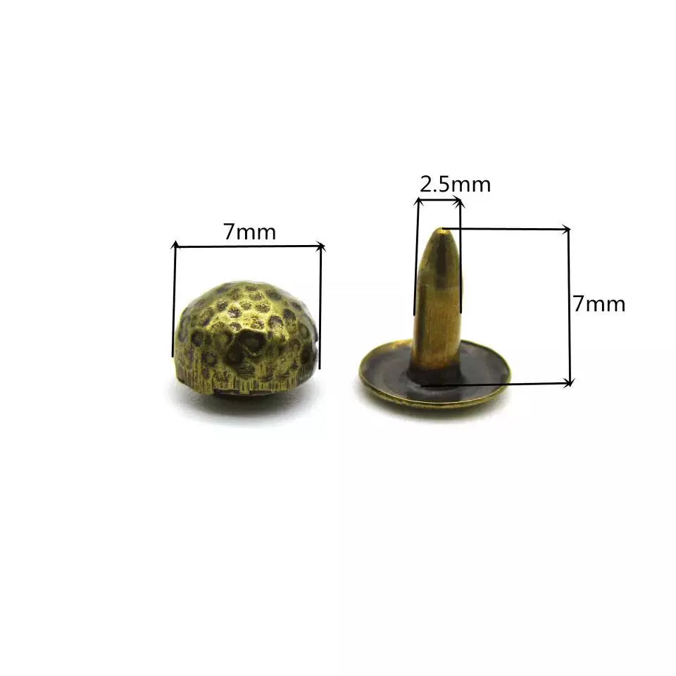 Solid Brass Antique Bronze Rivet