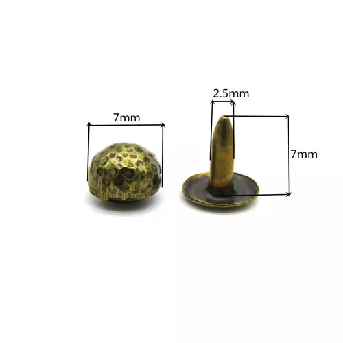 Solid Brass Antique Bronze Rivet