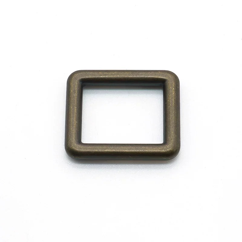 Solid Copper Rectangle Ring