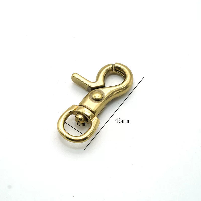 Solid Brass Keychain
