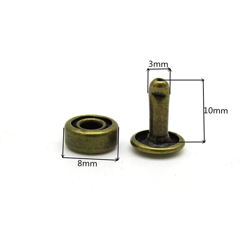 Solid Copper Antique Bronze Rivet