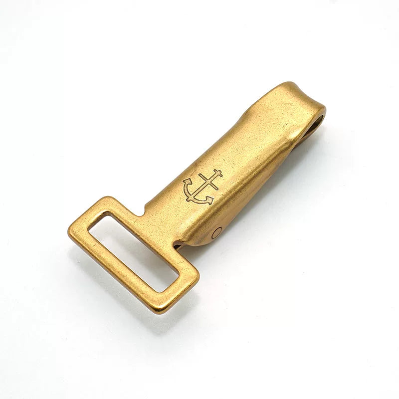 Solid Brass Keychain