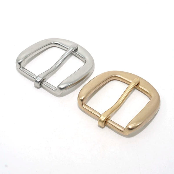 Solid Brass Pin Buckle 30mm