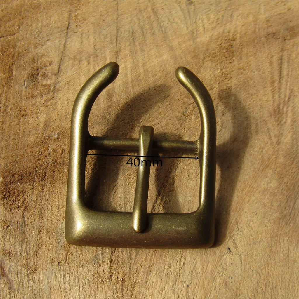Solid Copper Antique Bronze Slotted Tri-Glide 4cm