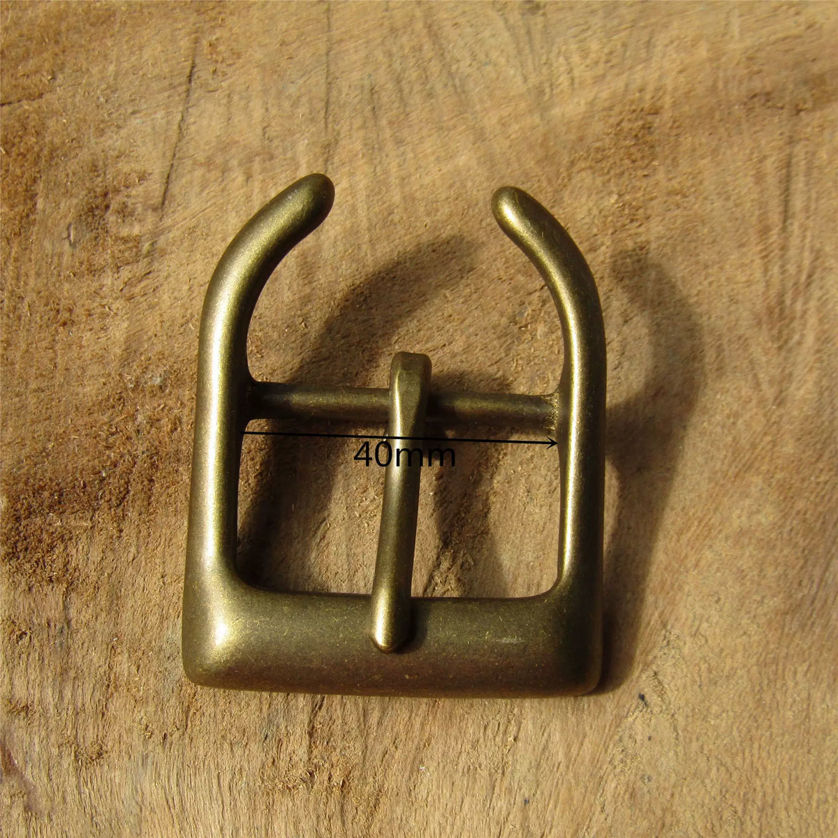 Solid Copper Antique Bronze Slotted Tri-Glide 4cm