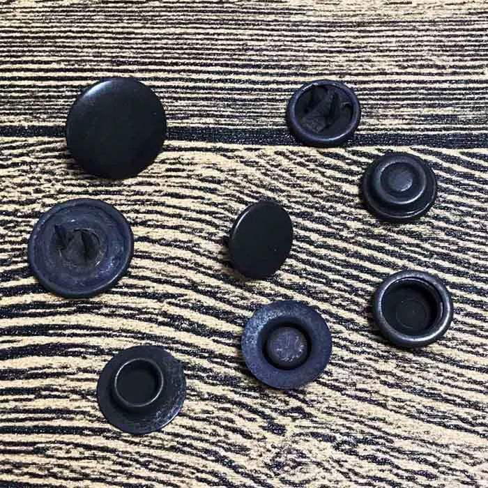Solid Brass Snap Fastener 15mm
