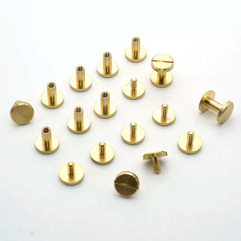 Solid Brass Snap Set