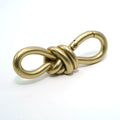 Solid Brass Open Snap Button