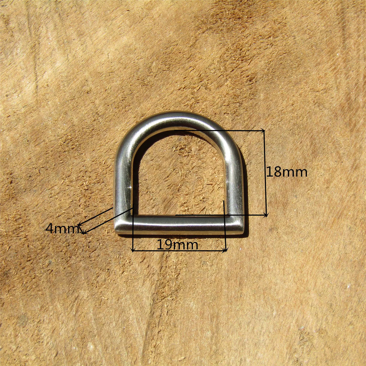 Solid Copper D-Ring