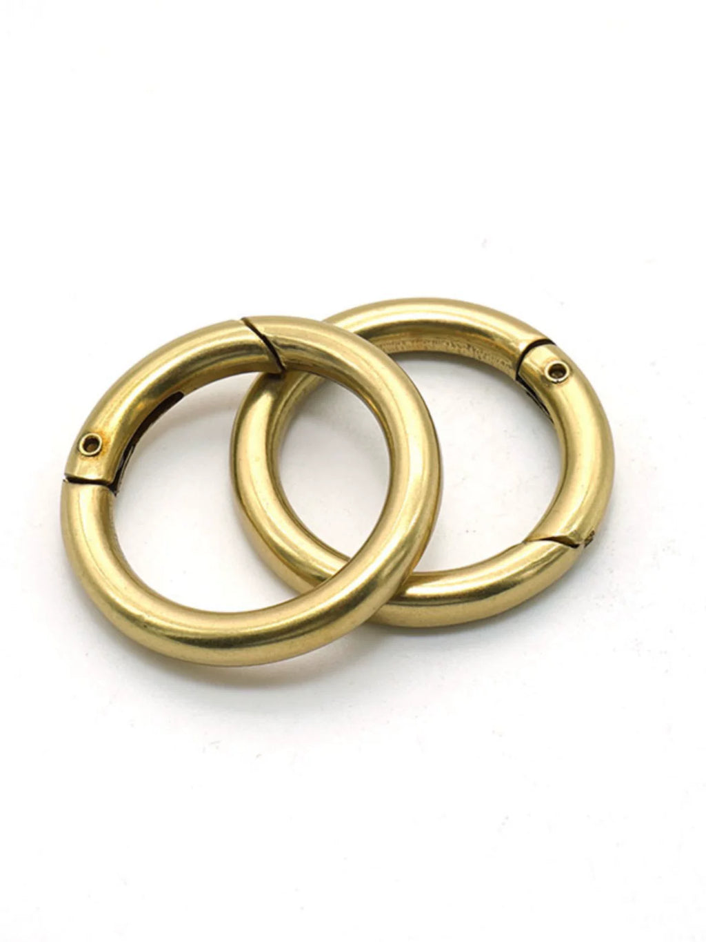 Solid Brass Open O-Ring 2 Pcs