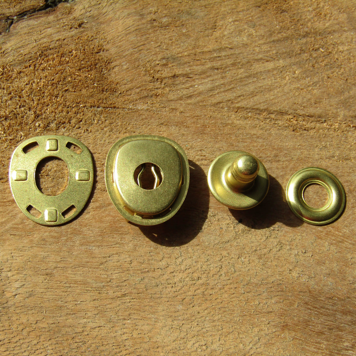 Solid Brass Vintage Western Snap Fastener
