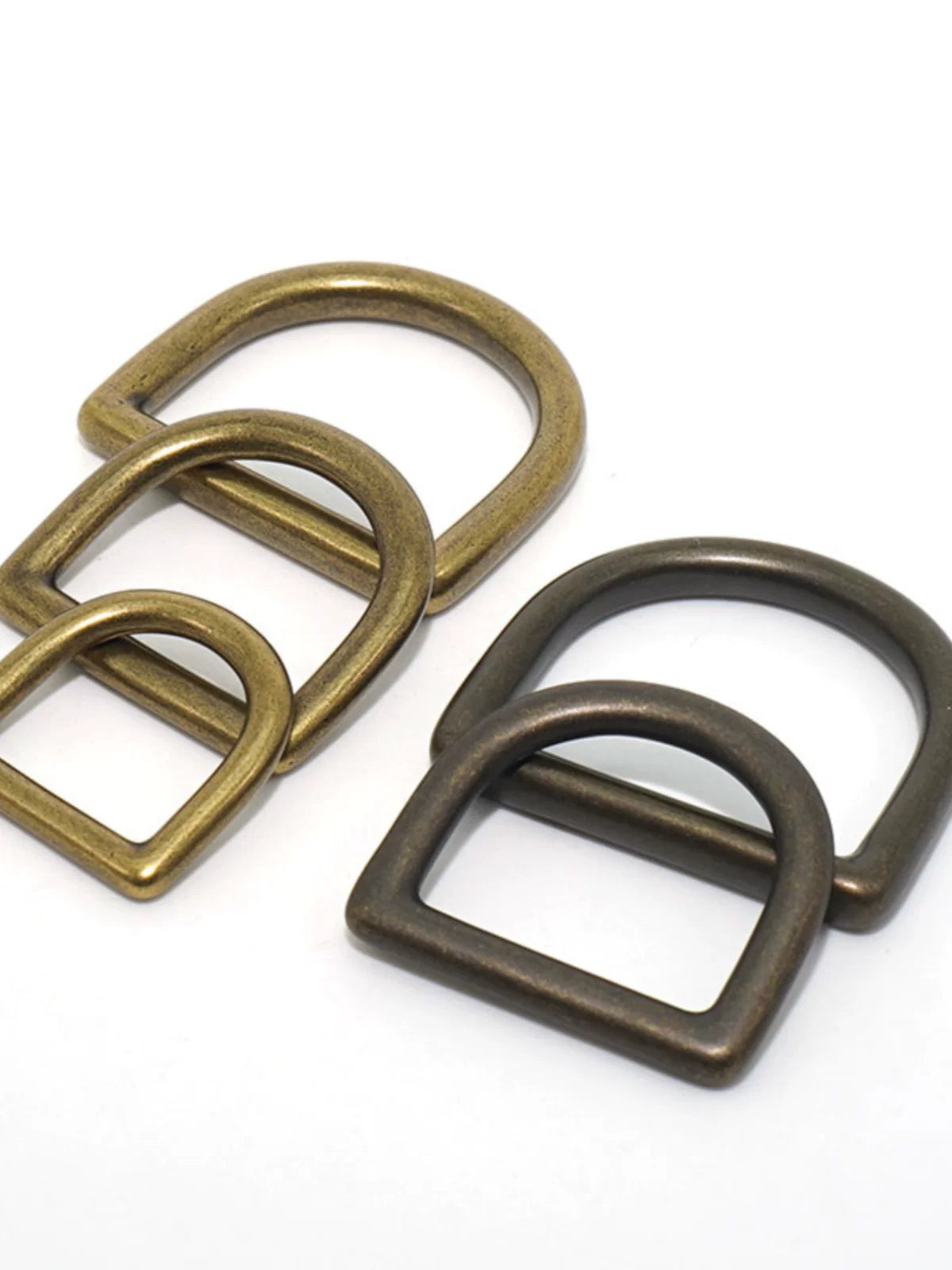 Solid Brass Seamless D-Ring