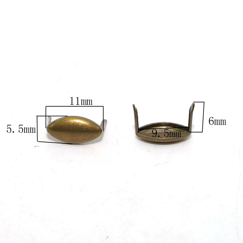 Solid Brass Vintage Rivet