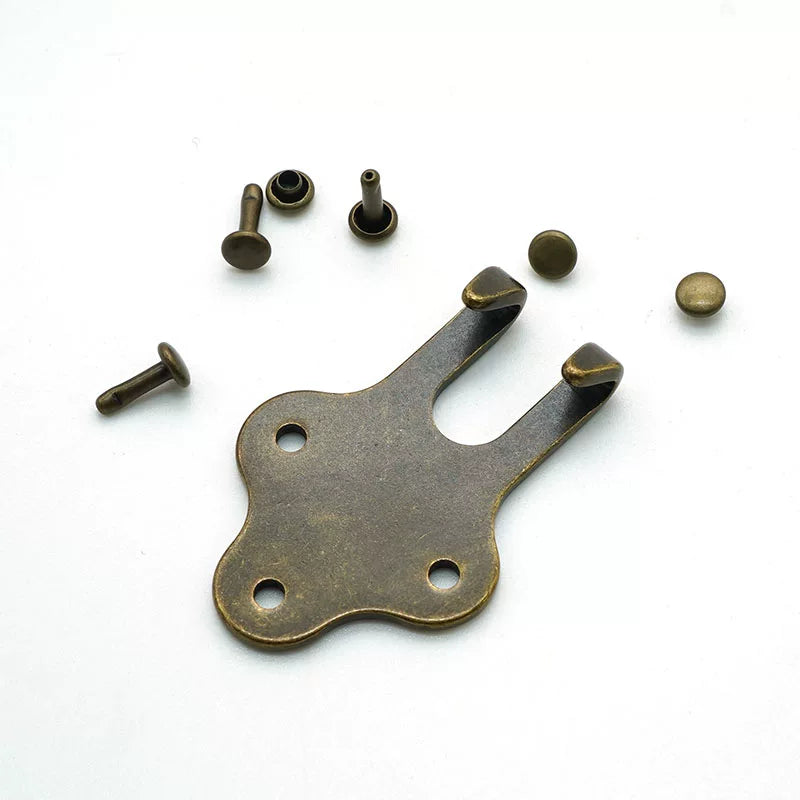 Solid Copper Belt Buckle