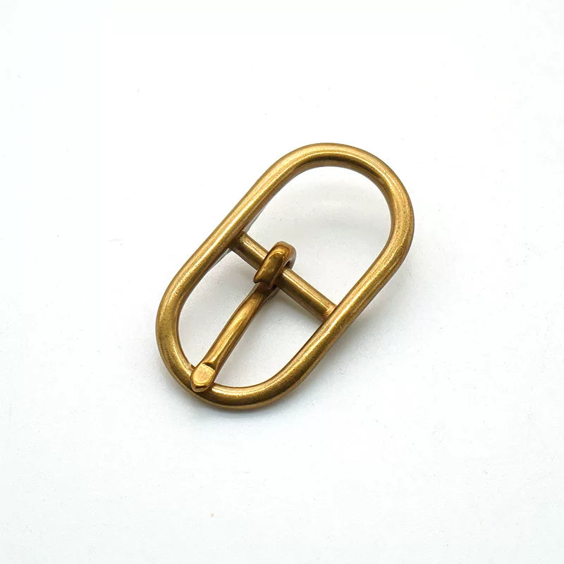 Solid Copper Women's Belt Buckle 14mm