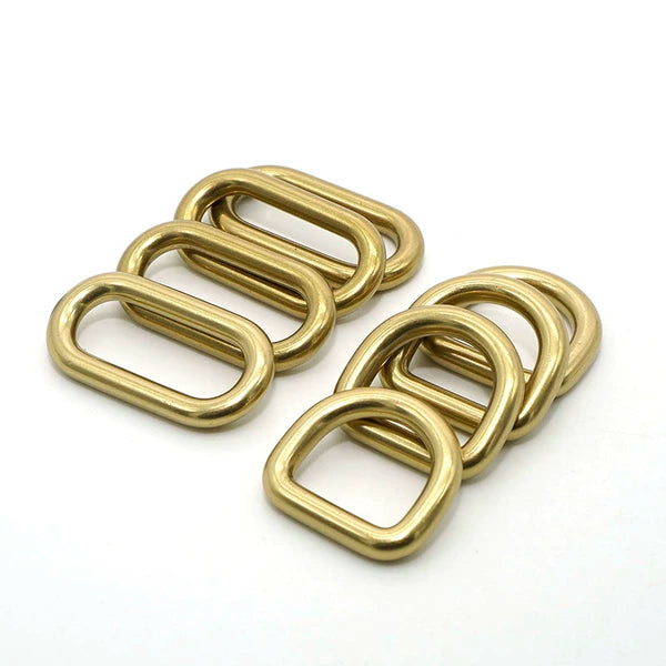 Solid Copper Seamless D-Ring