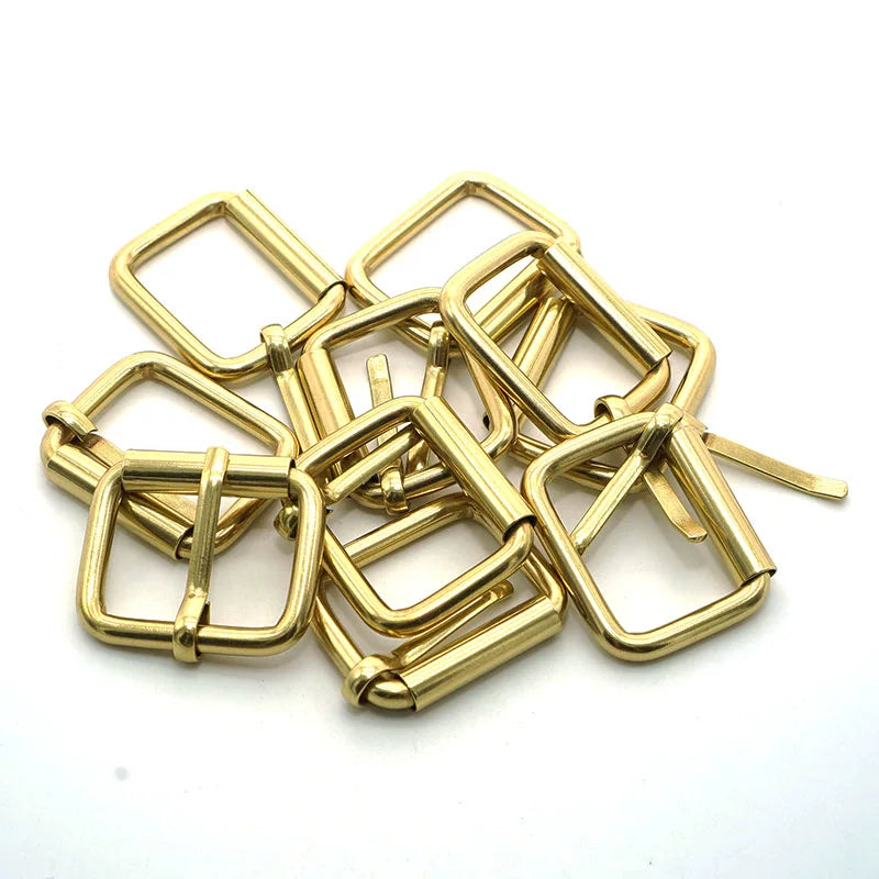 Solid Copper Roller Buckle 25x19mm