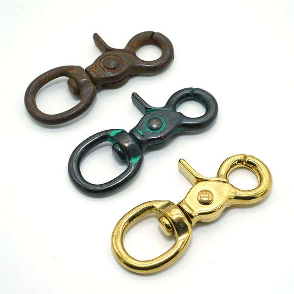 Solid Brass Keychain