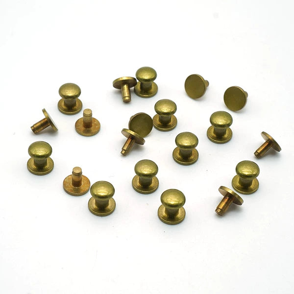 Solid Brass Nipple Stud