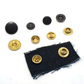 Solid Brass Snap Fastener 15mm