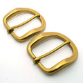 Solid Brass Antique Bronze Pin Buckle 34mm
