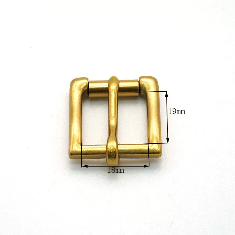 Solid Brass Antique Bronze Roller Buckle