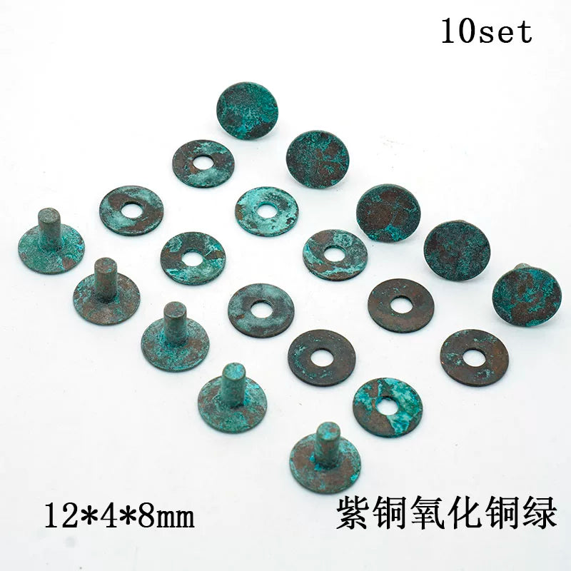 Copper Oxidized Solid Permanent Rivet