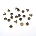 Solid Brass Antique Bronze Rivet 8x7mm