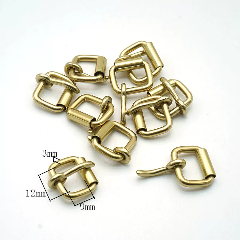 Solid Brass Roller Buckle