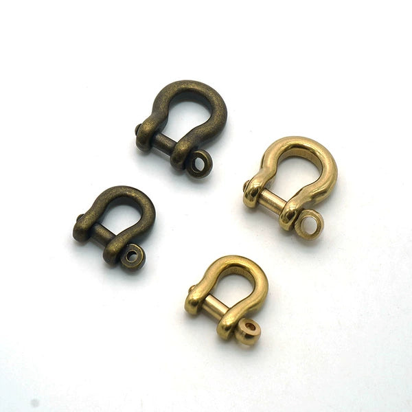Solid Brass Horseshoe Buckle