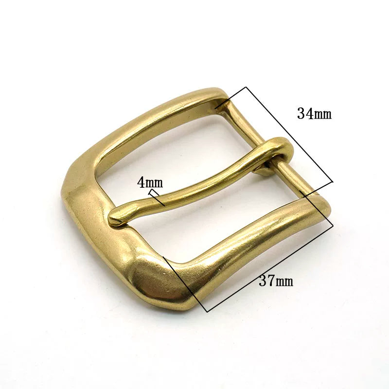 Solid Copper Vintage Pin Buckle 3.4cm