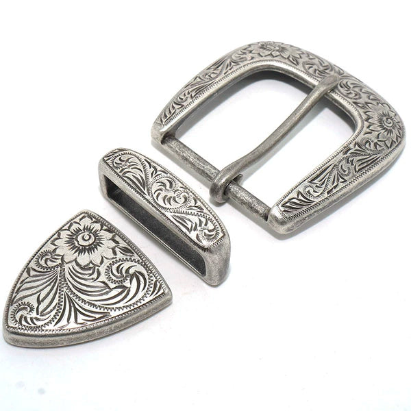 Solid Brass Vintage Belt Buckle