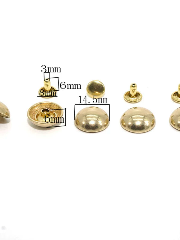 Solid Brass Rivet