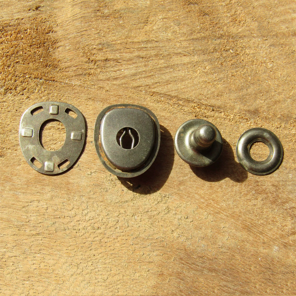 Solid Brass Vintage Western Snap Fastener