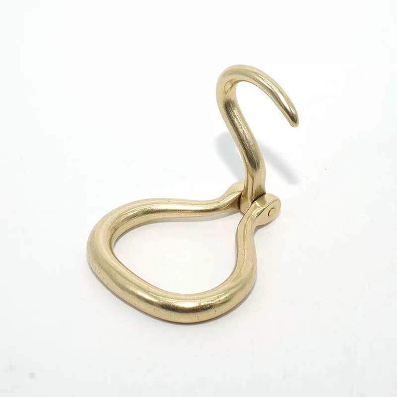 Solid Brass Vintage Belt Buckle