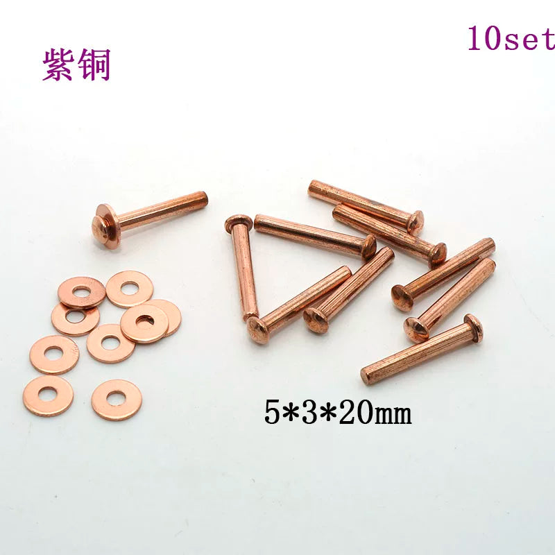 Solid Copper Permanent Rivet