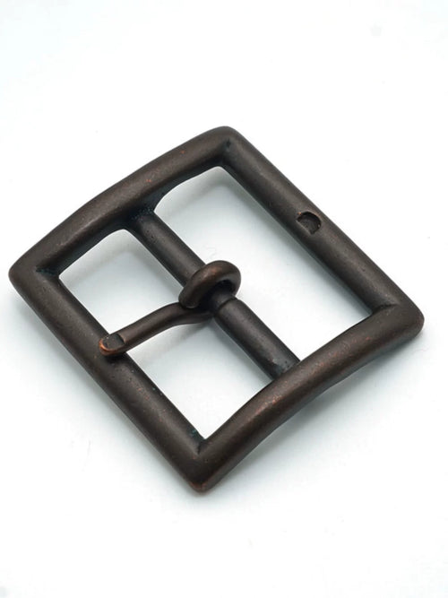 Copper Antique Silver Plated Vintage Casual Belt Buckle