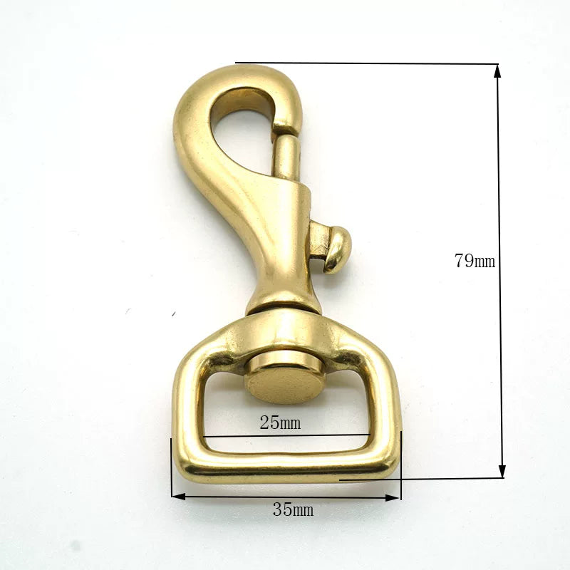 Solid Copper Keychain