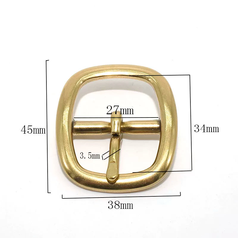 Solid Brass Men's Women's Tri-Glide Pin