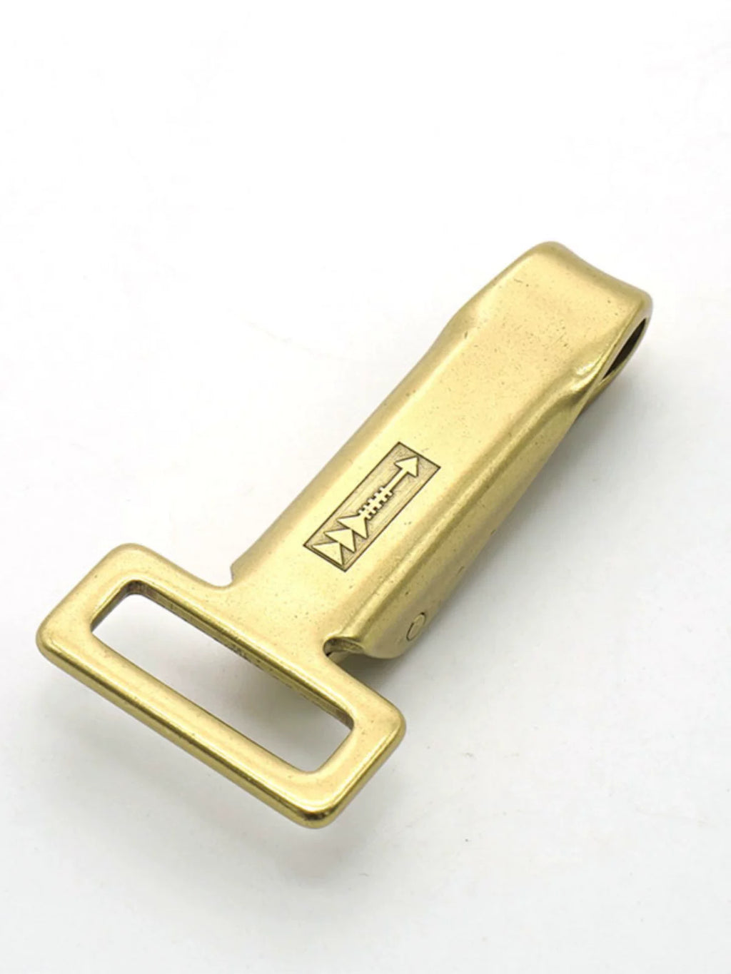Solid Brass Keychain