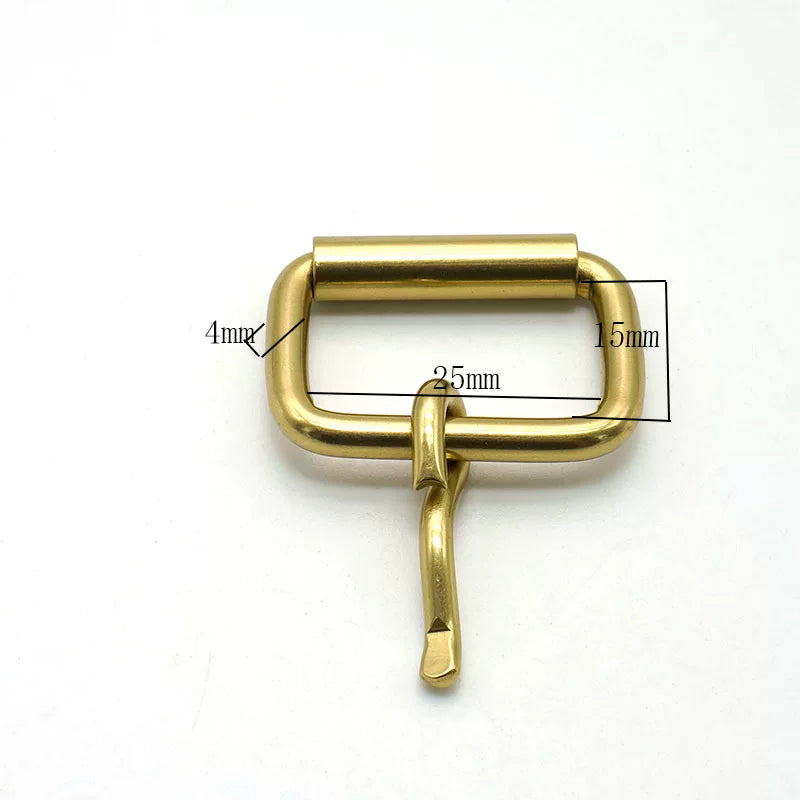 Solid Brass Roller Buckle