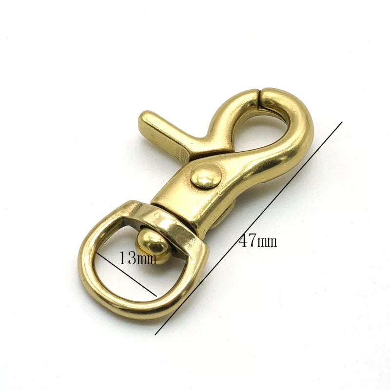 Solid Brass Keychain