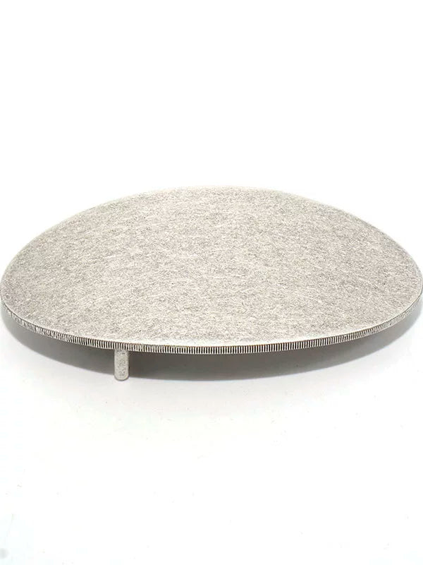 Solid Brass Antique Silver Plated Vintage Belt Buckle for 30mm Strap