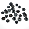 Solid Copper Oxidized Vintage Snap Fastener 15mm