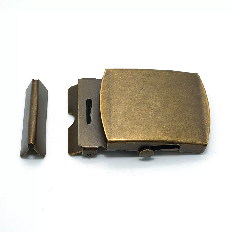 Solid Copper Belt Buckle 40mm