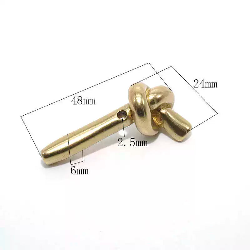 Solid Brass Button