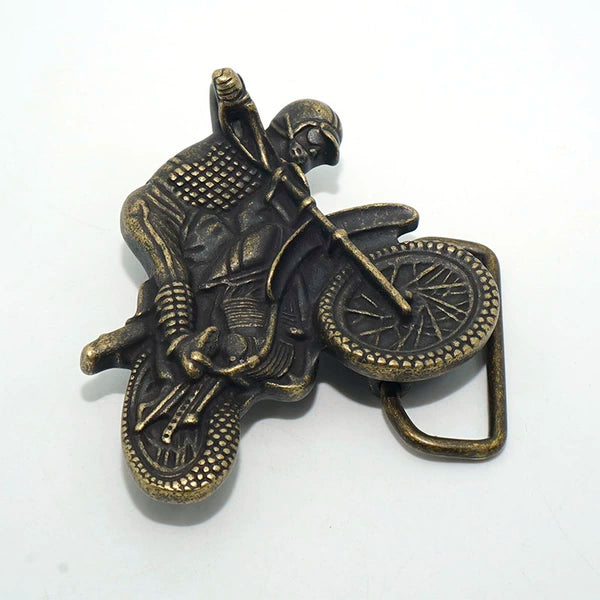 Solid Brass Antique Bronze Vintage Belt Buckle