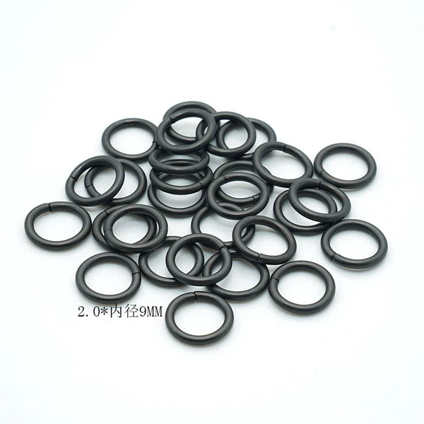 Vintage Open O-Ring for 9mm Strap 100 Pcs