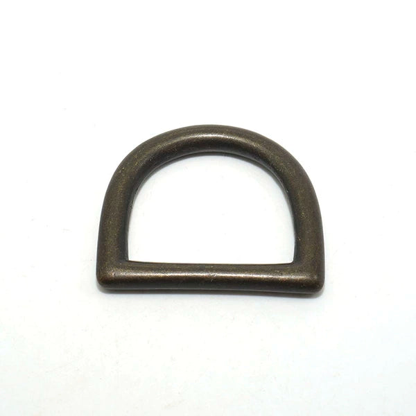 Solid Brass Antique Bronze Vintage D-Ring