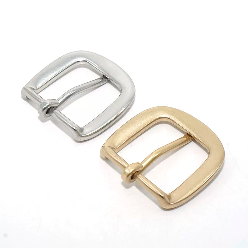 Solid Brass Pin Buckle 30mm